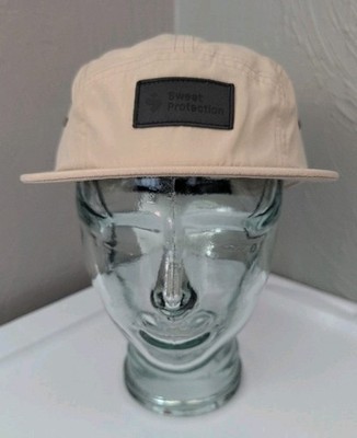 NWT Sweet Protection Camper 5-Panel Cap Khaki Tan OS Cycling Outdoor