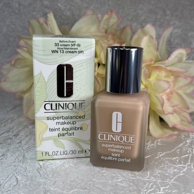 Clinique Superbalanced Makeup - 33 Cream WN 13 - 1oz/30ml NIB Free Shipping