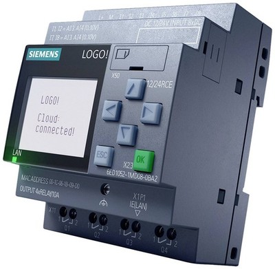 Siemens SPS-Steuerungsmodul 6ED1052-1MD08-0BA2 12V DC 24V DC - Wie Neu