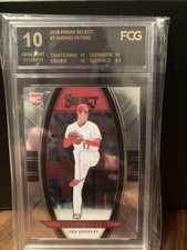 2018 Panini Chronicles - Select Shohei Ohtani #3 (RC)