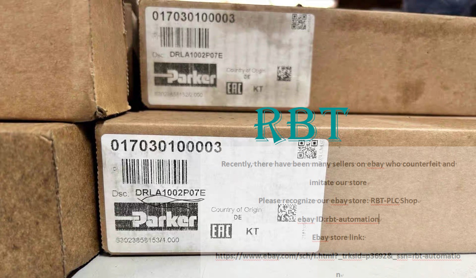 Parker DRLA1002P07E Regulator brand new