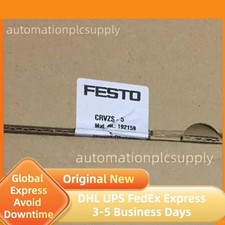 New CRVZS-5 Festo 192159 Compressed Air Reservoir High Alloy Stainless Steel