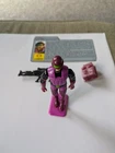 Saw Viper 1990 w file card vintage original GI Joe ARAH Cobra S.A.W.