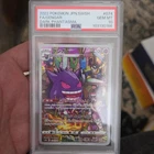 Pokémon Gengar S10a Dark Phantasma Full Art Holo PSA 10 074/071 2022 Japanese