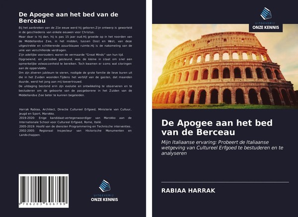 Rabiaa Harrak | De Apogee Aan Het Bed Van De Berceau | Taschenbuch (2021)-image