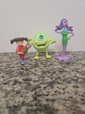 McDonalds Monsters Inc Happy Meal Toy Set Of 3
