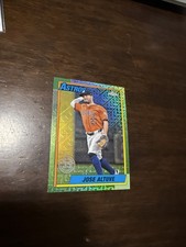 2025 Topps #T90C-79 Jose Altuve 1990 Topps mojo 35th Anniversary Chrome