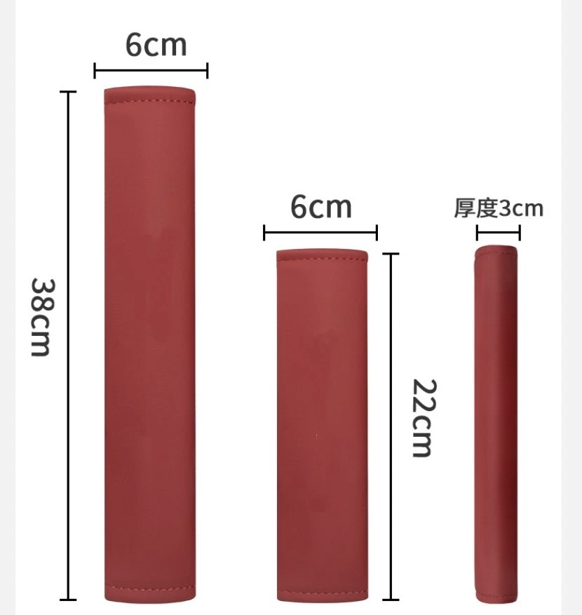 Fit For Lincoln 2pcs Car Seat Belt Cover Shoulder Cushion Pad Accessories - Image 3 of 4