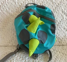 On the Goldbug Toddler Child Safety Security Harness and Monster Backpack