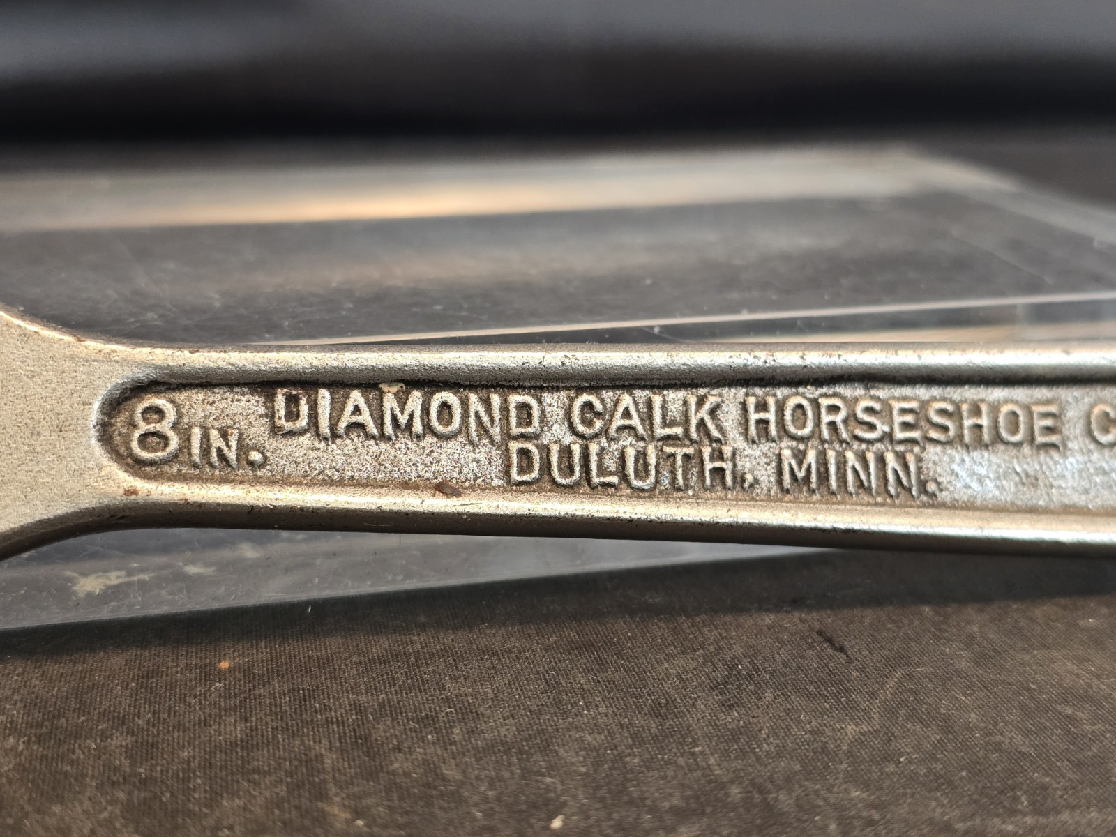 Vintage Diamond Calk Horseshoe  Diamalloy 8 Inch Adjustable Wrench Made In USA