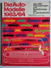 Die Auto-Modelle 1963/64 (Auto-Katalog) - Ausgabe Nr. 7