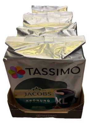 Tassimo XL Jacobs Krönung Signature, Kaffee Kapseln, 5 x 16 = 80 Stück