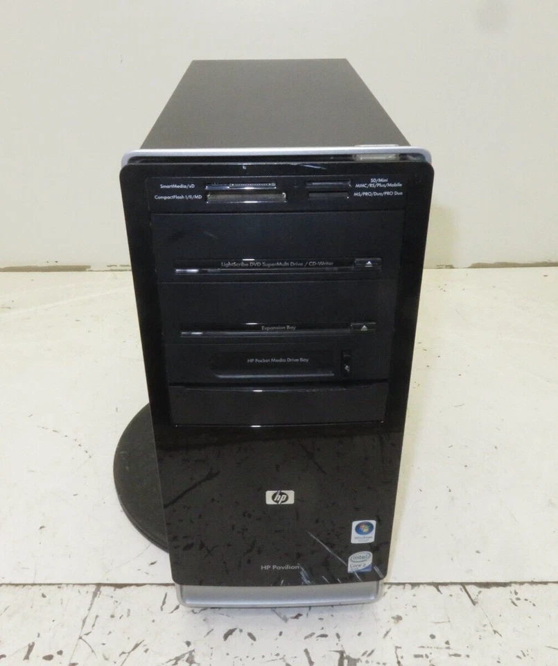 HP Pavilion A6554F Desktop Computer Intel Core 2 Quad !6600 1GB Ram No HDD - Image 2 of 4