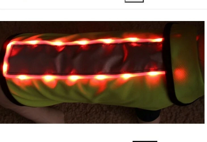 Spot-lite Led Lighted Jacket XS dog jacket Dog Coat Jacket - Image 3 of 4