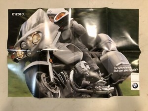 2003 BMW Motorcycle 24”x36” Poster (folded) Featuring R1200 CL