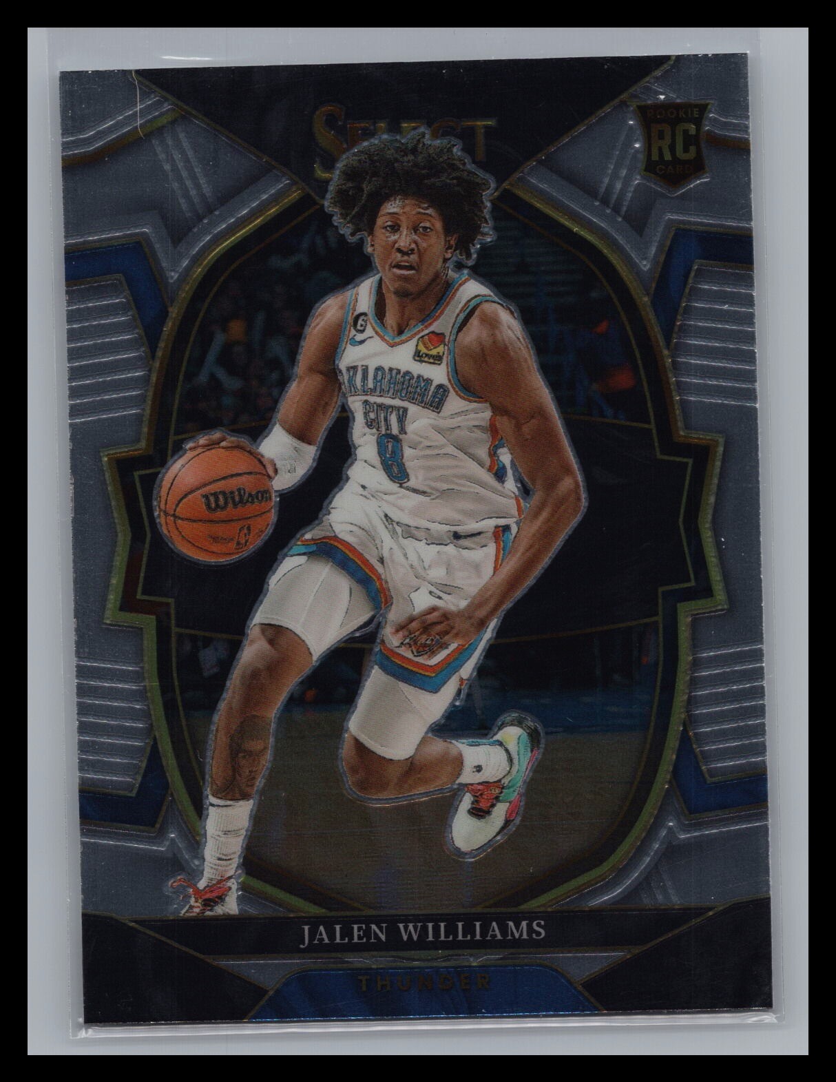 2022-23 Panini Select NBA #90 Jalen Williams Base Concourse Rookie RC THUNDER