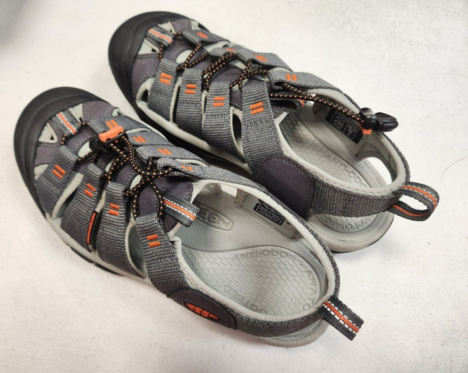 KEEN Newport H2 Sandali da Acqua Punta Chiusa Calamita Nasturzio Uomo 9 (F8D 2729)