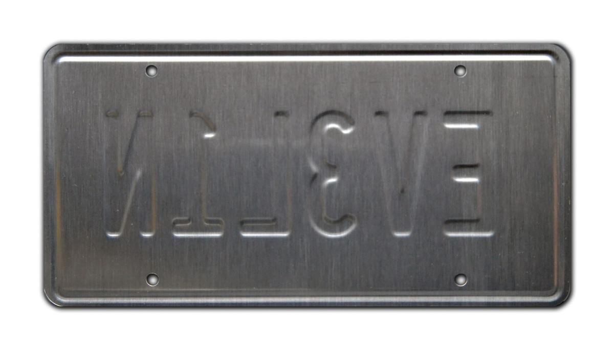 硬玉文字盤 Twisted Metal | John Doe's WRX | EV3L1N | Metal Stamped Replica