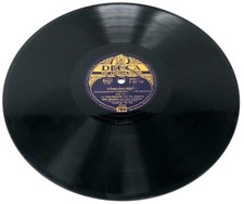 10" Schellackplatte - DECCA F 43 754 - Du bist Musik / Schweden M&auml;del (W13)
