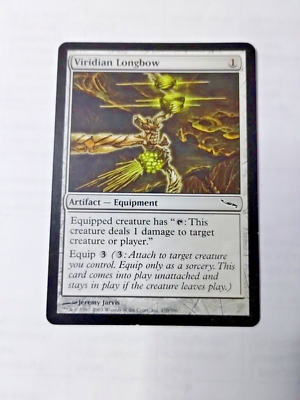 mtg cards like viridian longbow - heart piercer bow Anyone know of any other