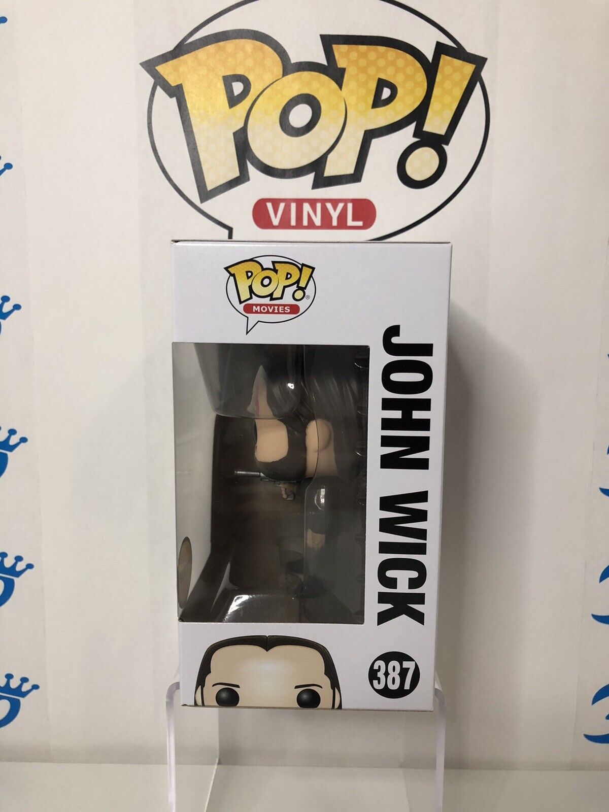 Funko Pop Original 1st YEAR 2016 John Wick Bloody Chase 387 Authentic Movies