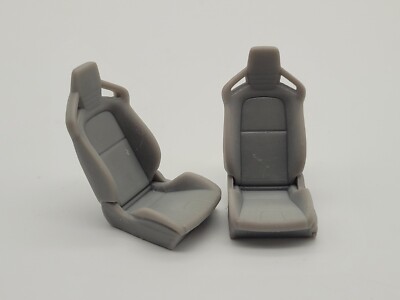 1/24 And 1/25 Recaro Sport seats for model cars  (2 pac)