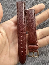 Vintage Watch Strap 18 mm Nos  Buffalo Calf L Size Top Quality V4