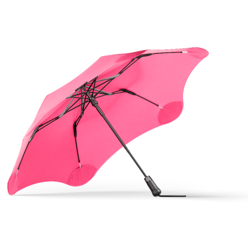 BLUNT Metro Umbrella HIBISCUS PINK Compact, Collapsible, Auto-Open | WARRANTY