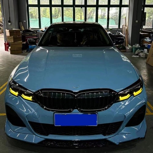 Yellow Angel Eyes DRL LED Boards For BMW G20 330e 330i M340i 2019-2021 Headlight - Picture 5 of 8