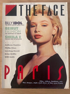 THE FACE No.75 JULY 1986 - BILLY IDOL - ANTHONY HOPKINS -PHILLIP GLASS