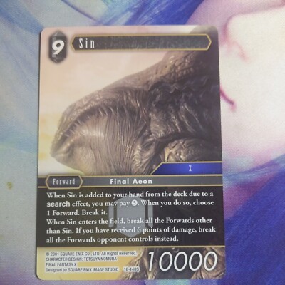 Final Fantasy TCG Emissaries Of Light Sin 16-140S | eBay