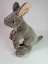 Wild Republic Kangaroo and Baby Joey in Pouch Plush Stuffed Animal 7in.