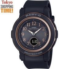 Casio Baby-G BGA-2900AF-1AJF Black Color Solar Radio Analog Digital Women Watch