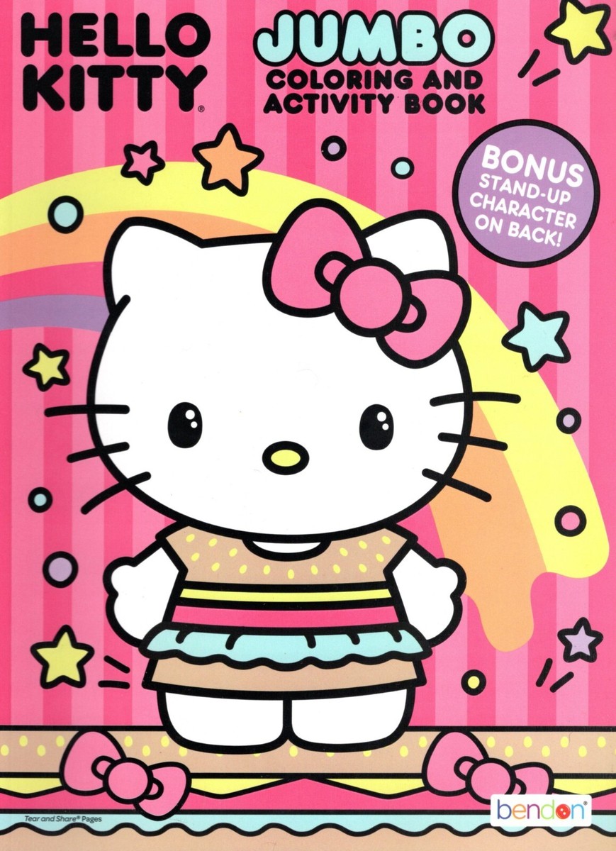 【当時物】激レア　HELLO KITTY 2006 SCHEDULE BOOK Hello Kitty - Jumbo Coloring & Activity Book v8 | eBay