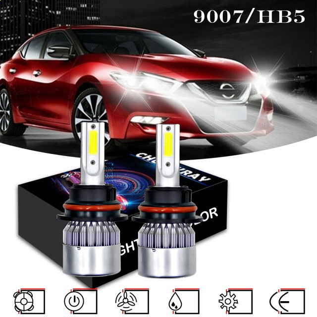 9007 HB5 LED Headlight Kit 6000K White Hi/Lo 2X Bulb for NISSAN Juke 20112014 eBay