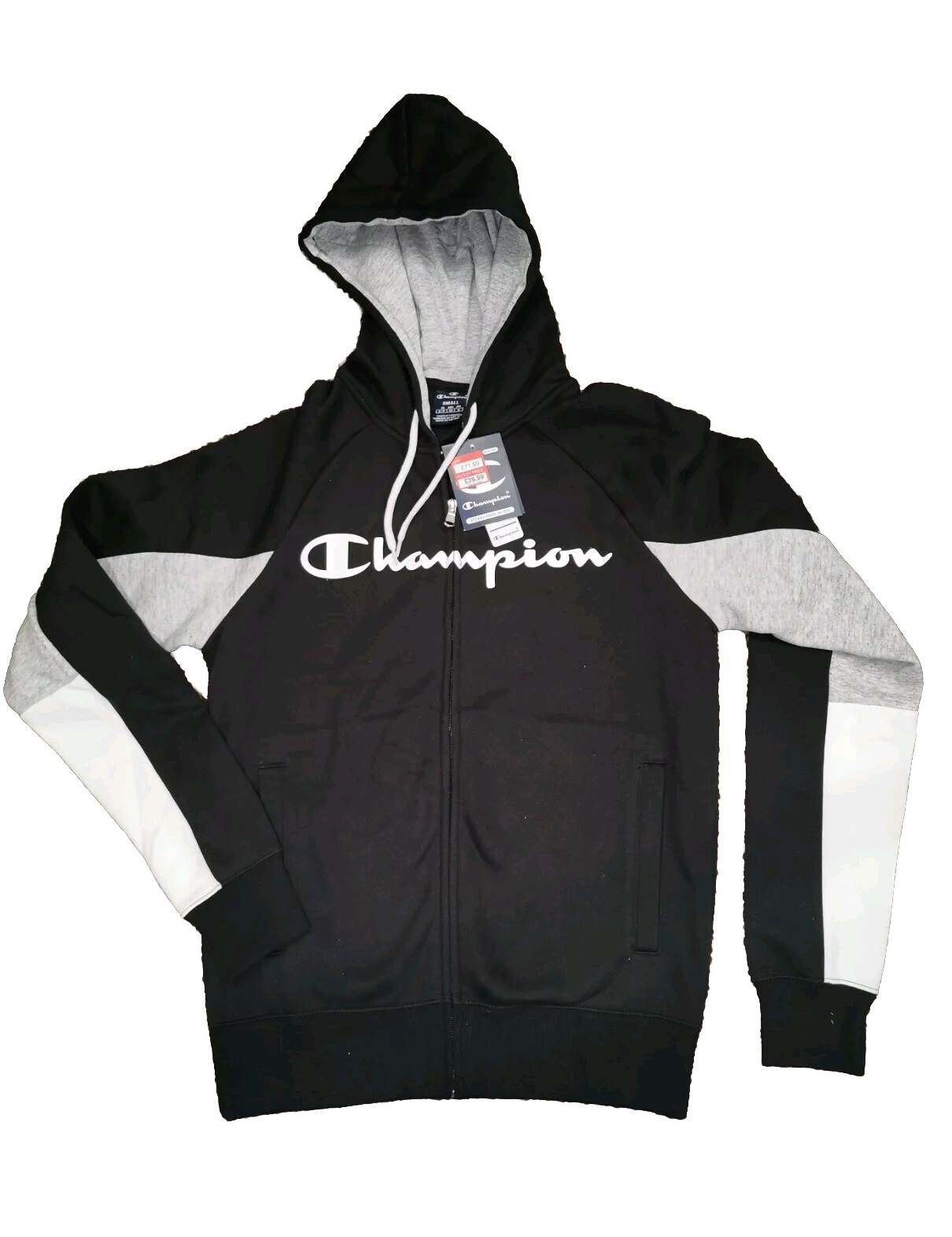 Champion Unisex Full Zip Size Small NEW RRP £72