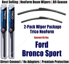 2pk Super-Premium NeoForm Wipers fit 2021 Ford Bronco Sport 162213/2113
