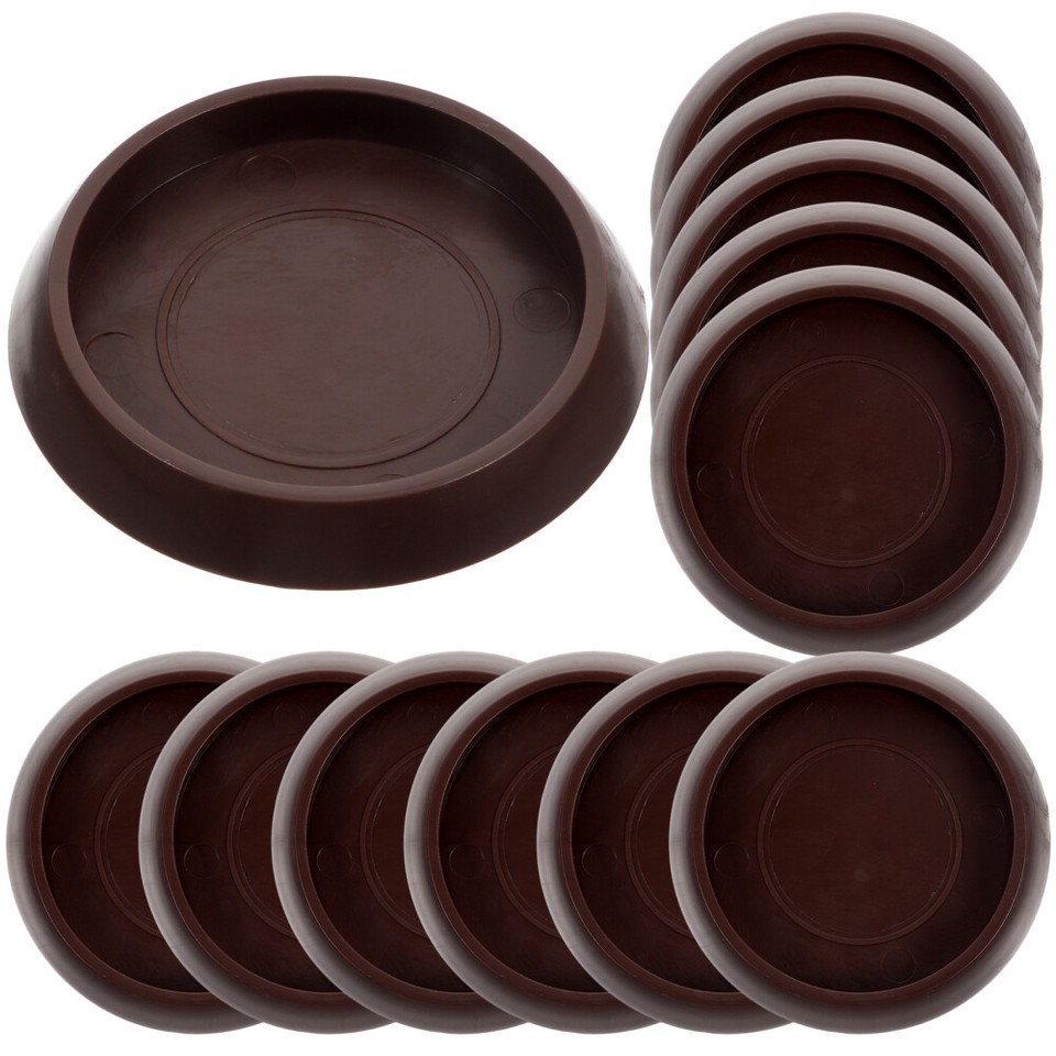 12 Pcs Replaceable Furniture Coasters Carpet Fixed Casters Square eBay