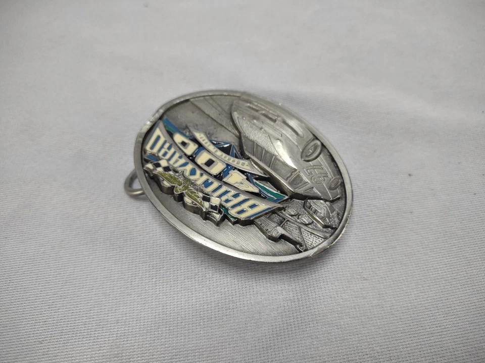 1997 Brickyard 400 Nascar Winston Series fivela de cinto rara - Siskiyou - Imagem 3 de 4