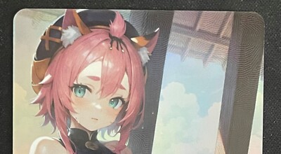   A 856 Diona Genshin Impact Goddess Story Anime Waifu Card ACG  