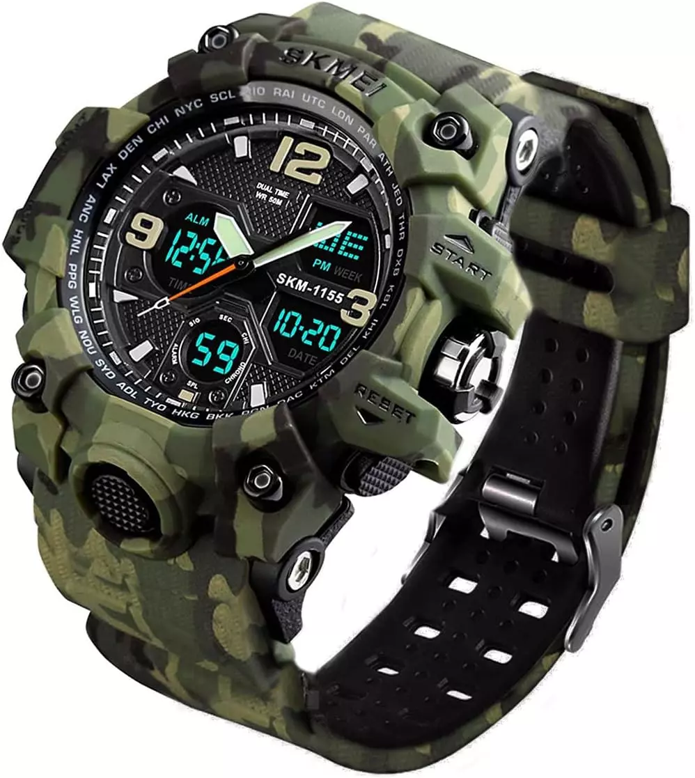 Reloj Militar Masculino Deportivo Reloj Táctico