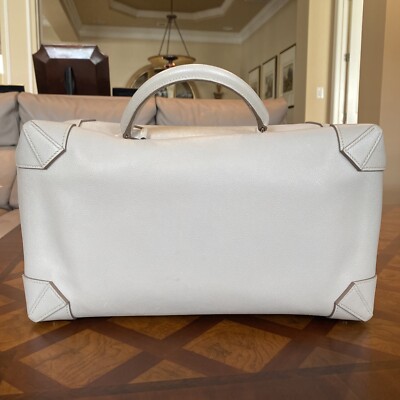 Hermes Mailbox Top Handle Bag 2014 Gris Perle Evercolor Leather