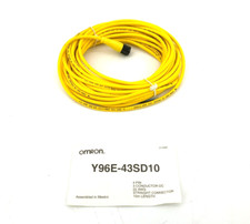 New Omron Y96E-43SD10 Cable Assembly 10M DC 3 Conductor Straight 4 Pin