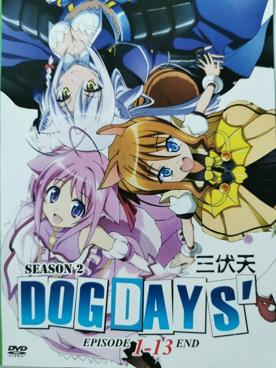 DVD Dog Days Season 1+2 Complete TV 1-26 End ENGLISH Subtitles Tracking 2BOX