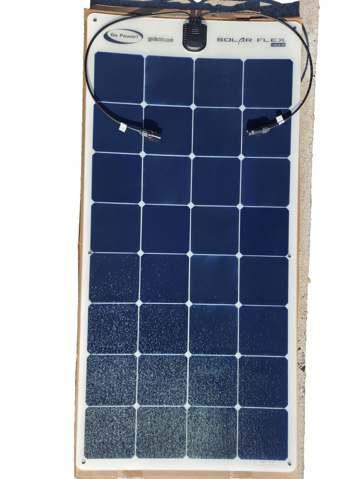 GO POWER GP FLEX-100 100W FLEXIBLE SOLAR MODULE PANEL GP #82