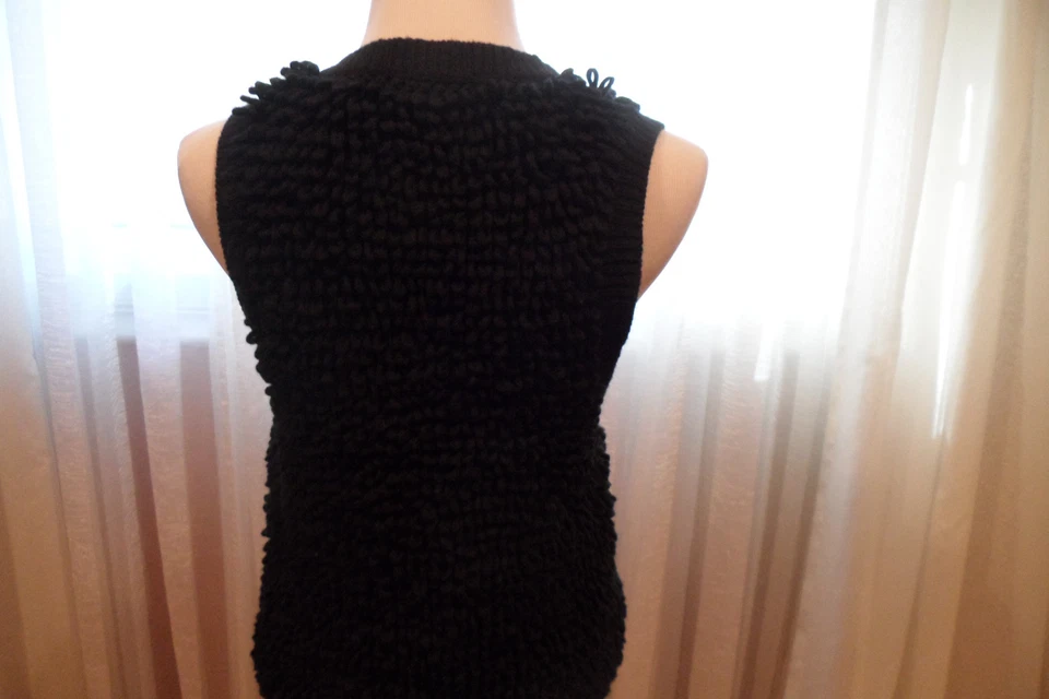 CHALECO SONIA RYKIEL TEJIDO A MANO GRAN ASPECTO,S Foto 4 de 4