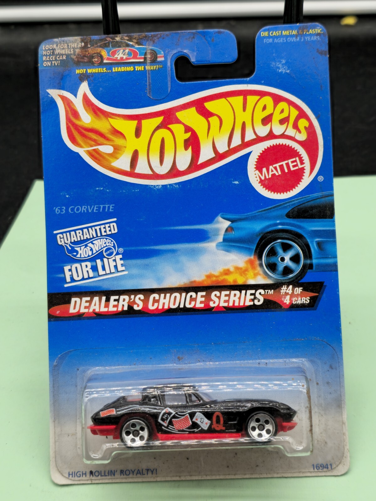 1996 Hot Wheels Dealer's Choice Series 4 Corvette 63 #568 Vintage Collection