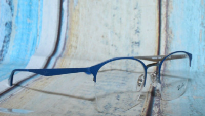 Ray-Ban RB6422 3006 Blue Unisex Eyeglasses 51mm New No Case