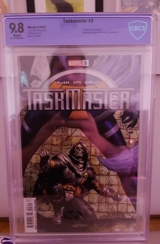 Taskmaster #3 CBCS 9.8 1st Print 1st appearance of Taegukgi
