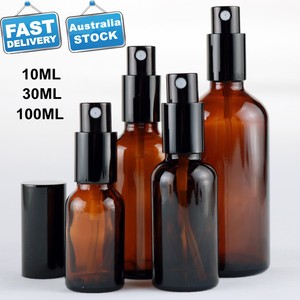 sprayer mist bottles amber spray essential fine oil glass